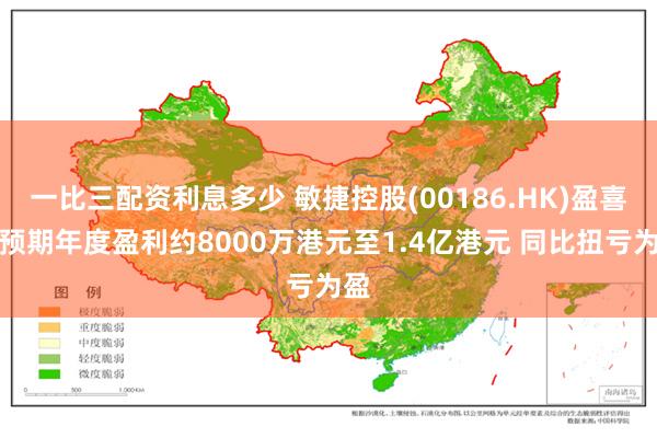 一比三配资利息多少 敏捷控股(00186.HK)盈喜：预期年度盈利约8000万港元至1.4亿港元 同比扭亏为盈